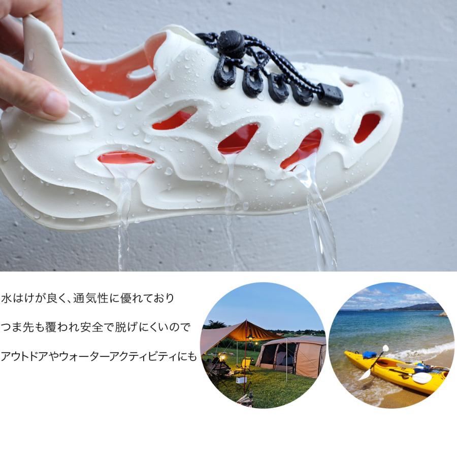 メンズ サンダル 穴あき スニーカー スポサン スポーツサンダル