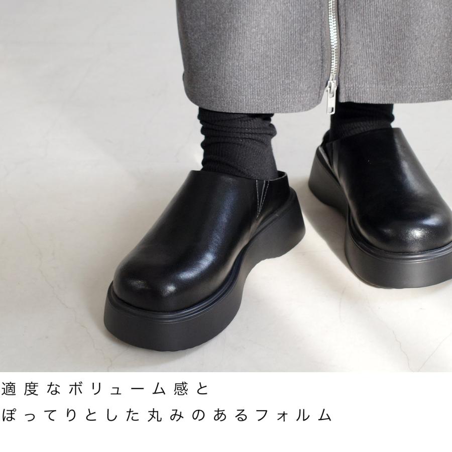 AmiAmi（アミアミ） ラウンドトゥスライドローファー クロッグサンダル