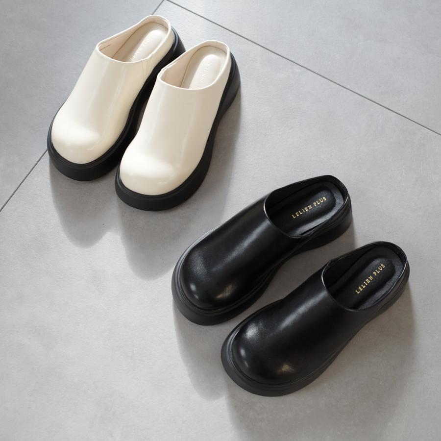 AmiAmi（アミアミ） ラウンドトゥスライドローファー クロッグサンダル