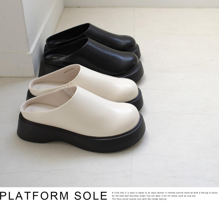 AmiAmi（アミアミ） ラウンドトゥスライドローファー クロッグサンダル