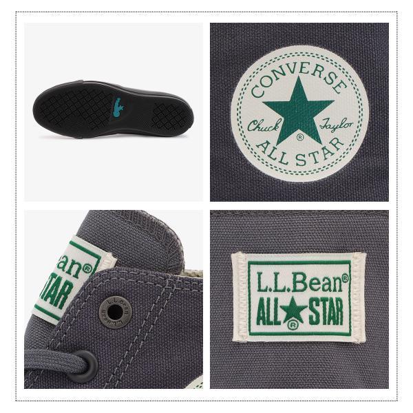 CONVERSE スニーカー レディース ハイカット ALL STAR 100 L.L.Bean HI コンバース オールスター 100 クッション｜amiami345｜07