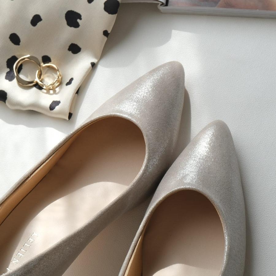 走れるポインテッドトゥパンプス 生地巻き 7センチヒール レディース 春夏 痛くない 低反発 amiamiアミアミ CX1104SS　SlV | AmiAmi | 18