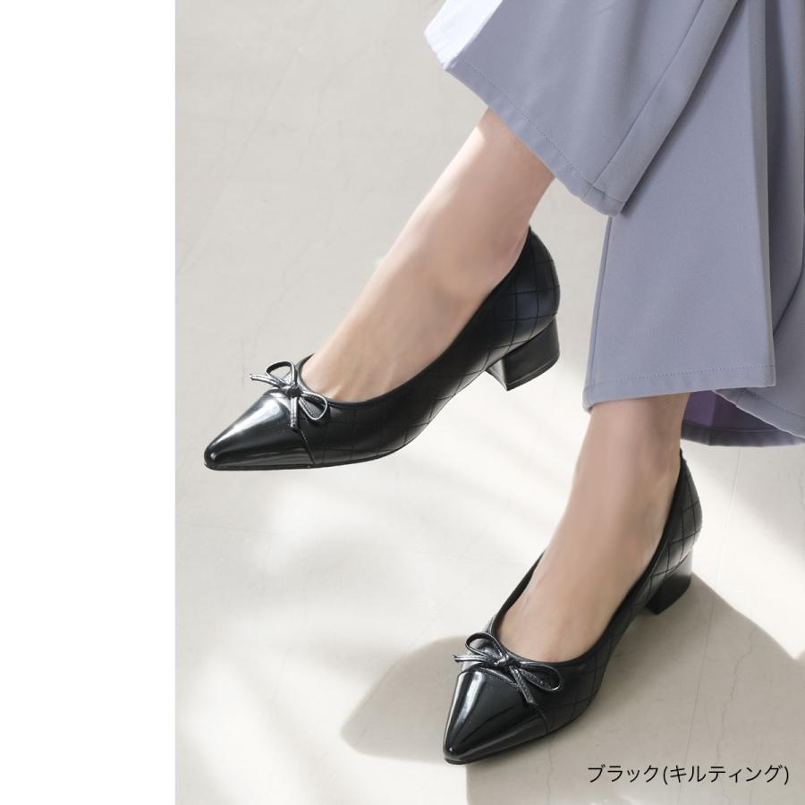 AmiAmi バレエシューズ パンプス 黒 リボン 痛くない 太ヒール AmiAmi バレエシューズ パンプス 黒 リボン 痛くない 太ヒール