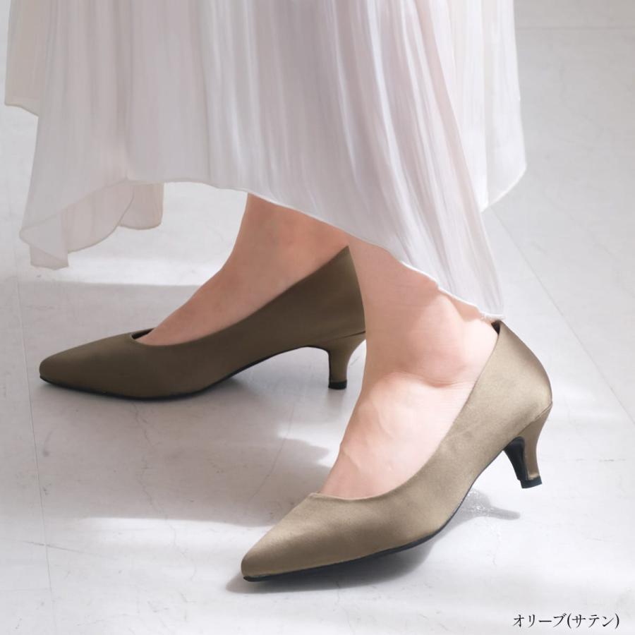 パンプス 痛くない 走れるパンプス  黒 レディース 痛くない ミドルヒール 5cmヒール ポインテッド 美脚 33 40 スエード レッド 低反発amiami | AmiAmi | 32