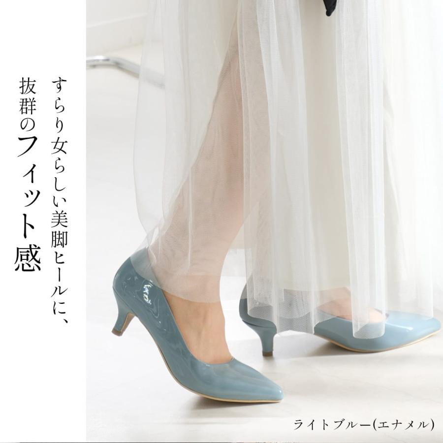 走れる パンプス 美脚ポインテッドトゥ 5cmヒールパンプス レディース 低反発 痛くない とんがり スエード アニマルamiamiアミアミ  CX2500SS-2 | AmiAmi | 22