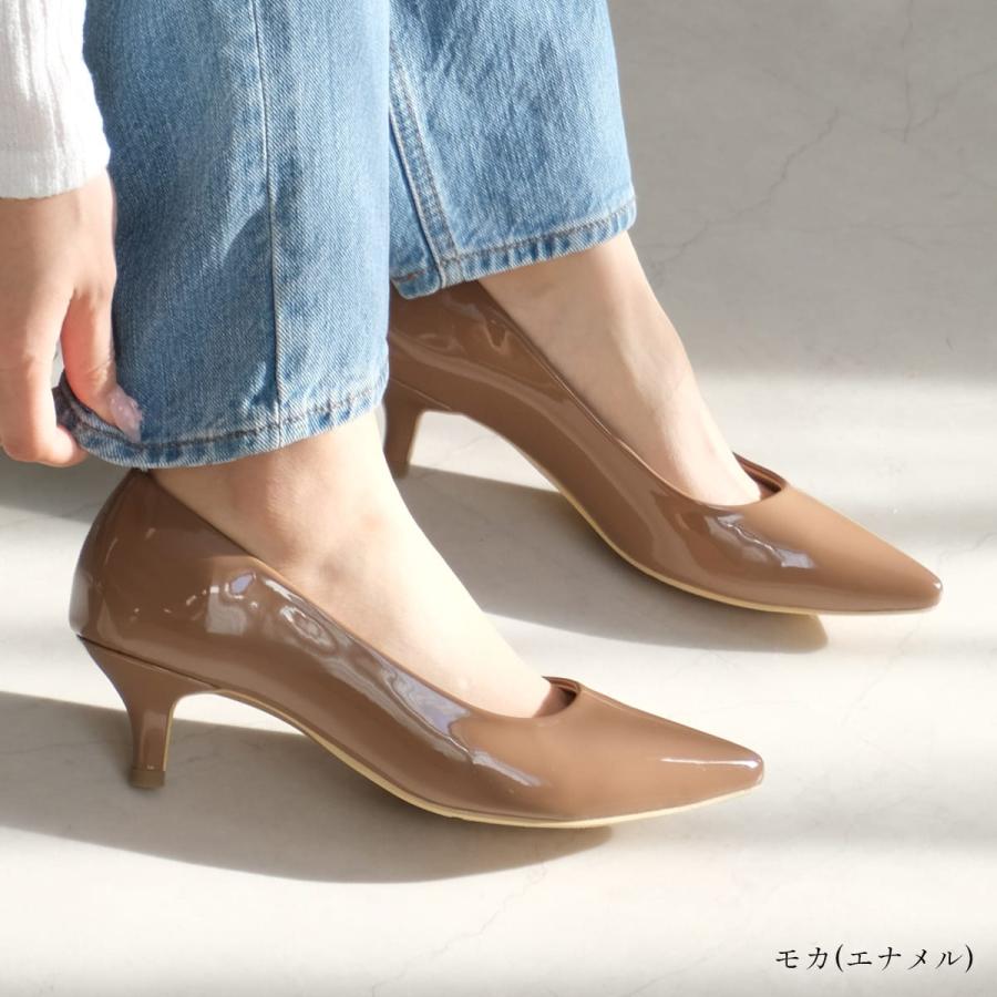 走れる パンプス 美脚ポインテッドトゥ 5cmヒールパンプス レディース 低反発 痛くない とんがり スエード アニマルamiamiアミアミ  CX2500SS-2 | AmiAmi | 26