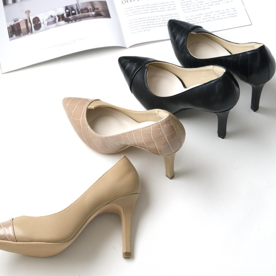 VIVAIA ビバイア　ハイヒール　ポインテッドトゥ 37.5 バイカラー Anna] ポインテッドトゥ ミッドヒール – VIVAIA JAPAN