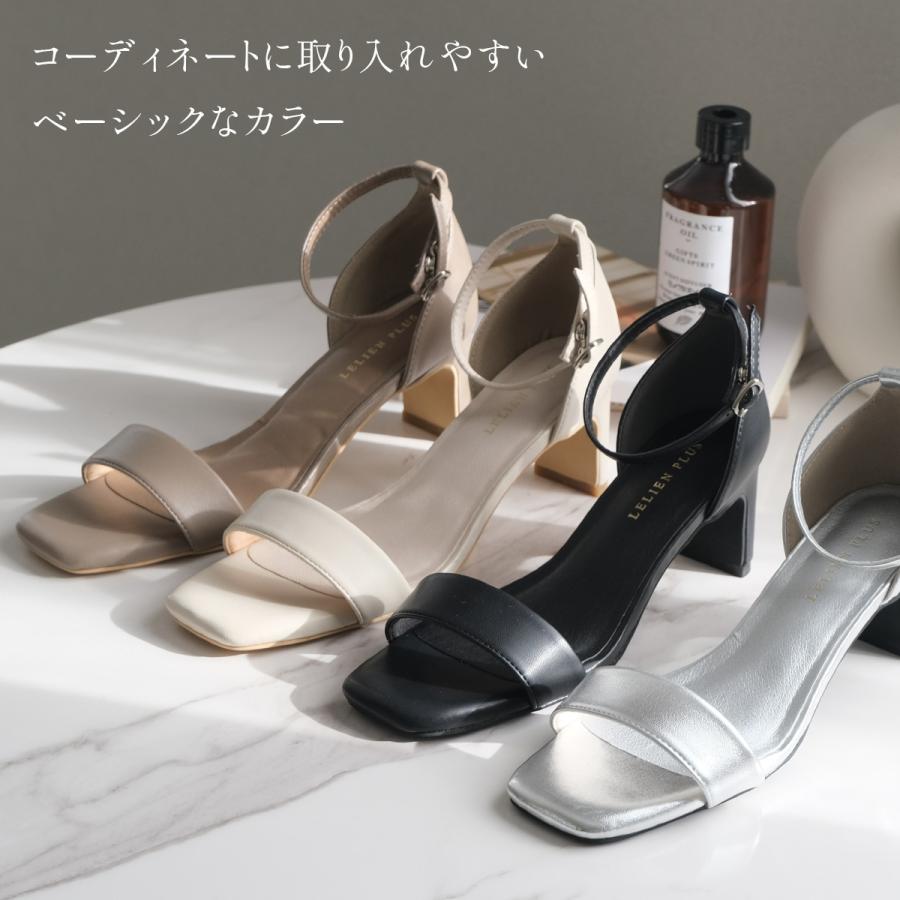 AmiAmi サンダル レディース 6cmプレートヒール アンクル AmiAmi サンダル レディース 6cmプレートヒール アンクル