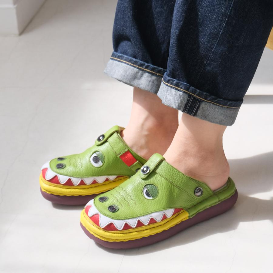 【新品】Estacion エスタシオン サボサンダル レザー 本革シューズ 靴 送料無料 サボ サンダル エスタシオン 靴 レディース estacion 本革