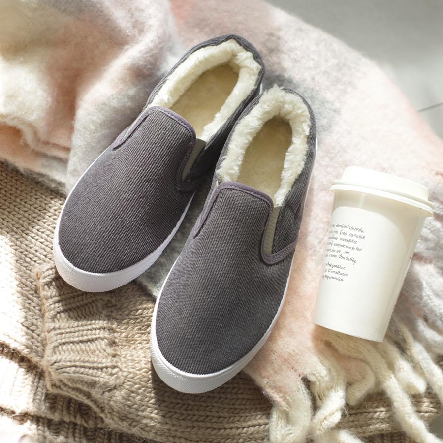 スリッポン スニーカー つま先まであったかファー シューズ  レディースamiamiアミアミ | AmiAmi | 11