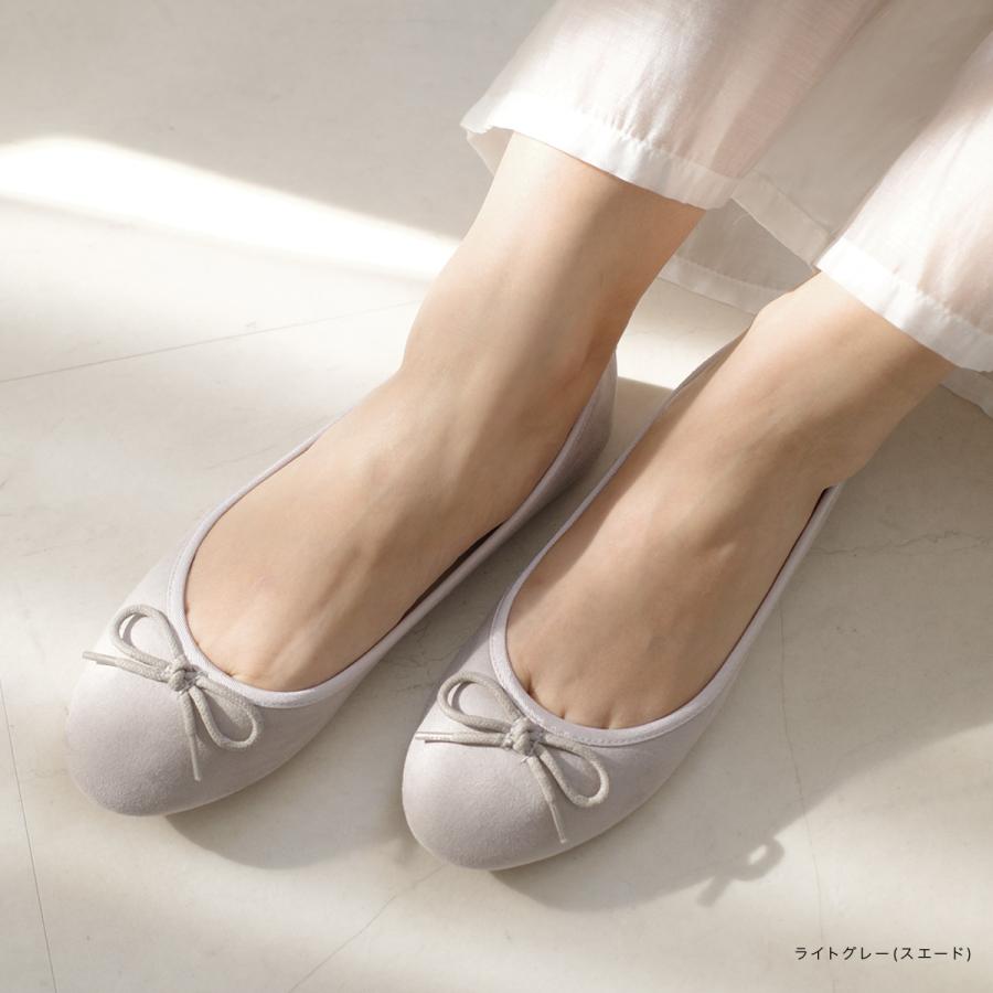 バレエシューズ レディース パンプス 黒 フラットシューズ ラウンドトゥ ローヒール 痛くない 低反発 リボン SlV amiamiアミアミ fx2001ss　ki5 | AmiAmi | 34