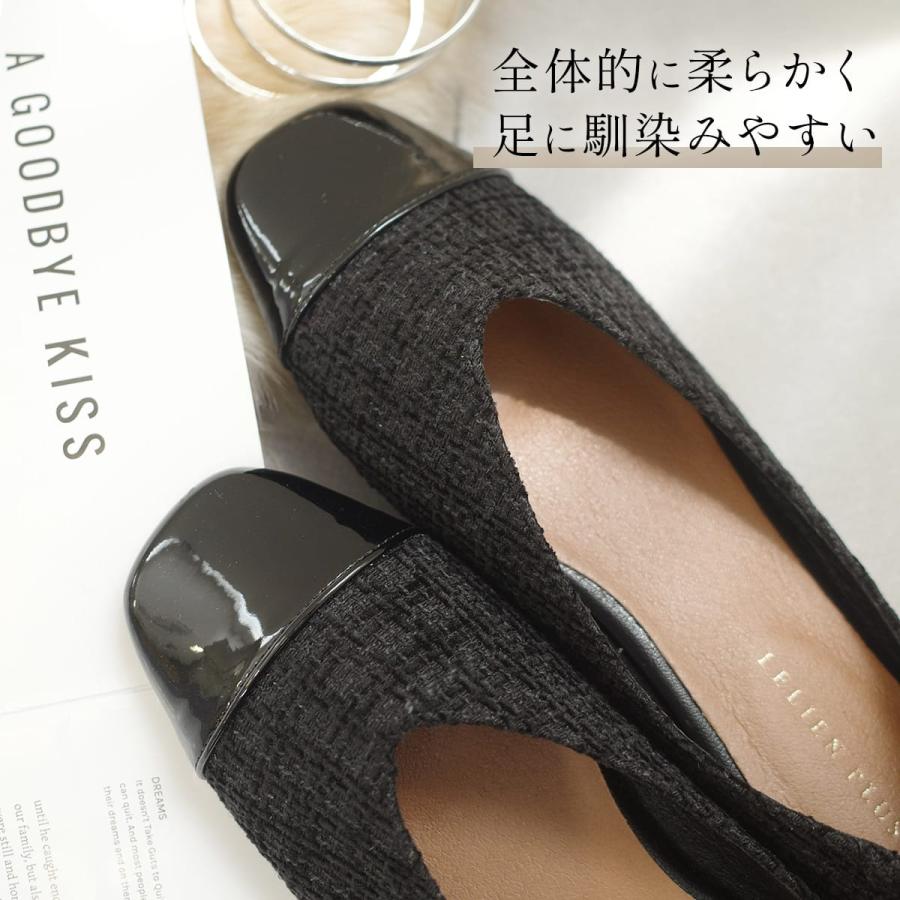 AmiAmi（アミアミ） パンプス フラットシューズ レディース スクエア