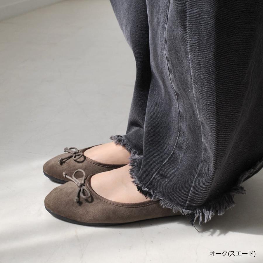 バレエシューズ ボア バレエパンプス ファー フラットシューズ レディース 秋冬 ぺたんこ ローヒール あったか リボンモチーフ amiamiアミアミ | AmiAmi | 11