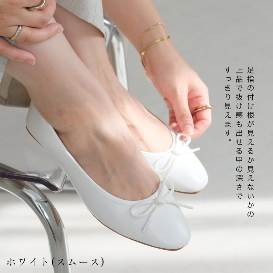 AmiAmi（アミアミ） バレエシューズ レディース フラットシューズ セミ
