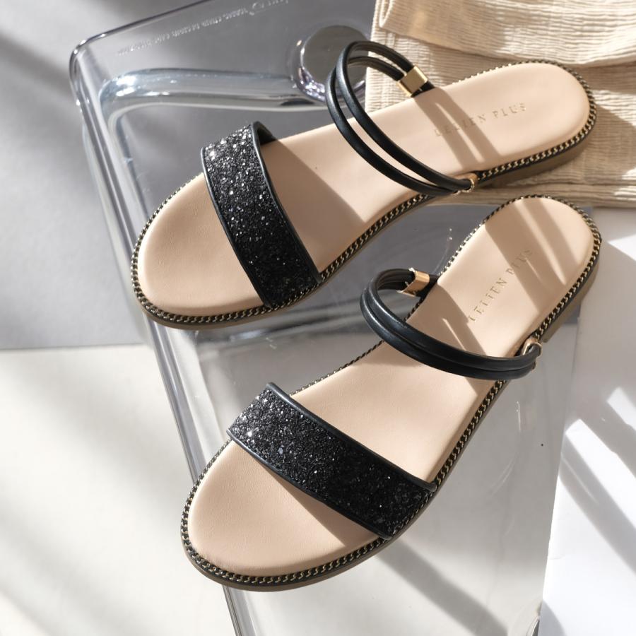 AmiAmi（アミアミ） サンダル ミュール レディース 2WAY ダブル