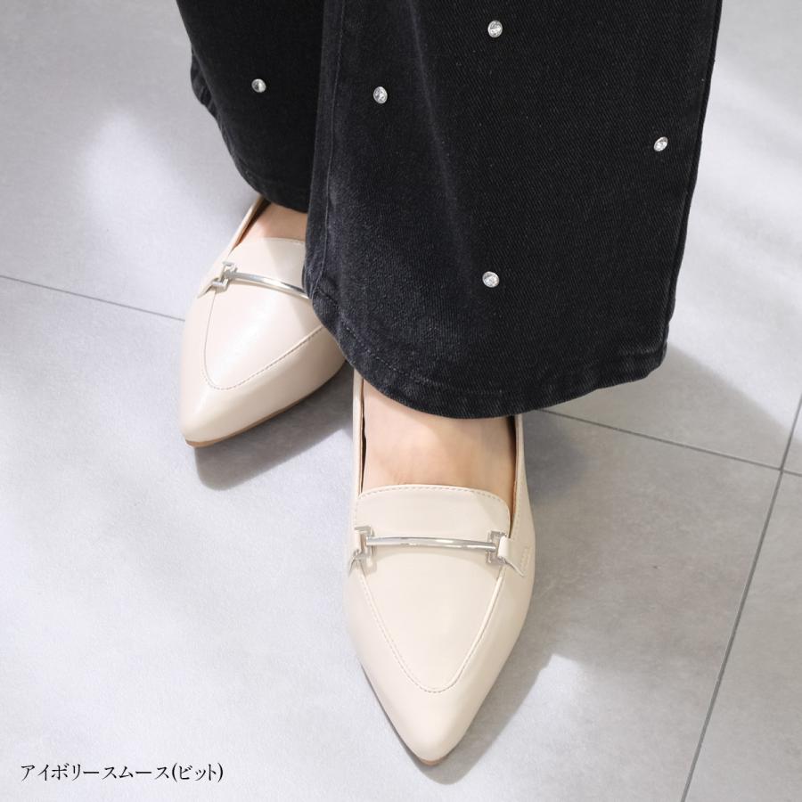 AmiAmi（アミアミ） ローファー フラットシューズ ビット 美脚