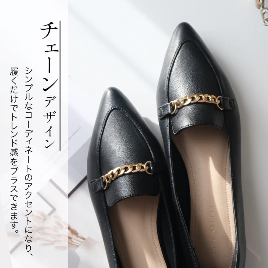 AmiAmi（アミアミ） ローファー フラットシューズ ビット 美脚