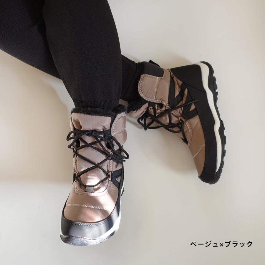 スノーブーツ レディース 防寒ウインターブーツ スノーシューズ 靴 あったか レースアップamiamiアミアミ | AmiAmi | 10