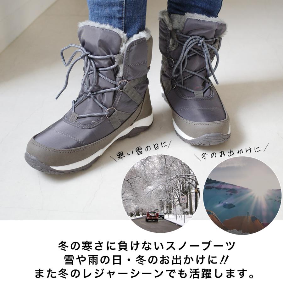 AmiAmi（アミアミ） スノーブーツ レディース 防寒ウインターブーツ