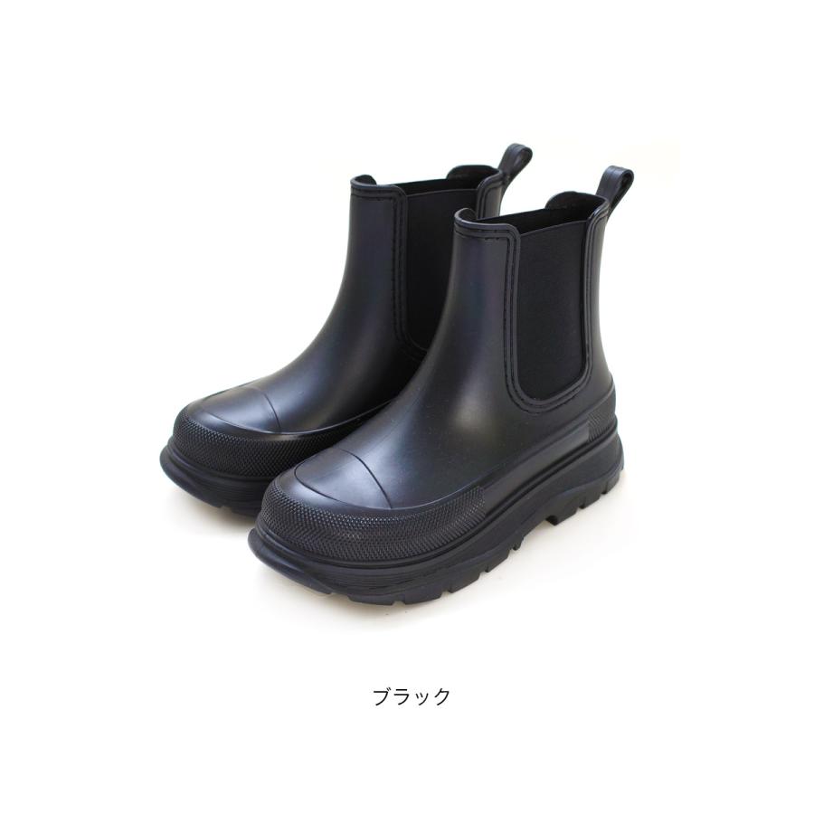 AmiAmi（アミアミ） レインブーツ レディース ショート 厚底