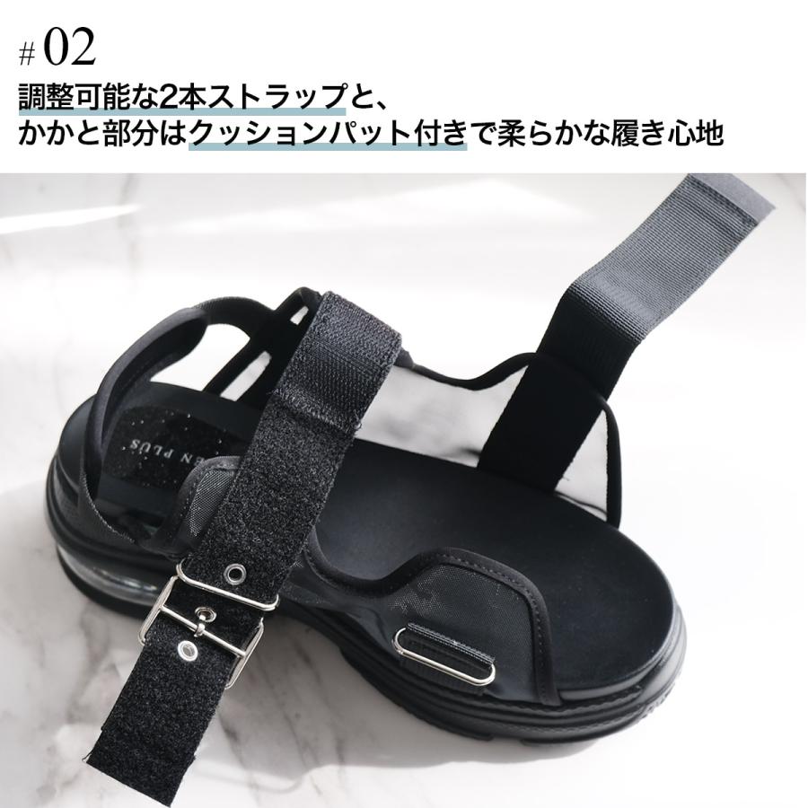 AmiAmi（アミアミ） サンダル レディース シアー スポーツサンダル