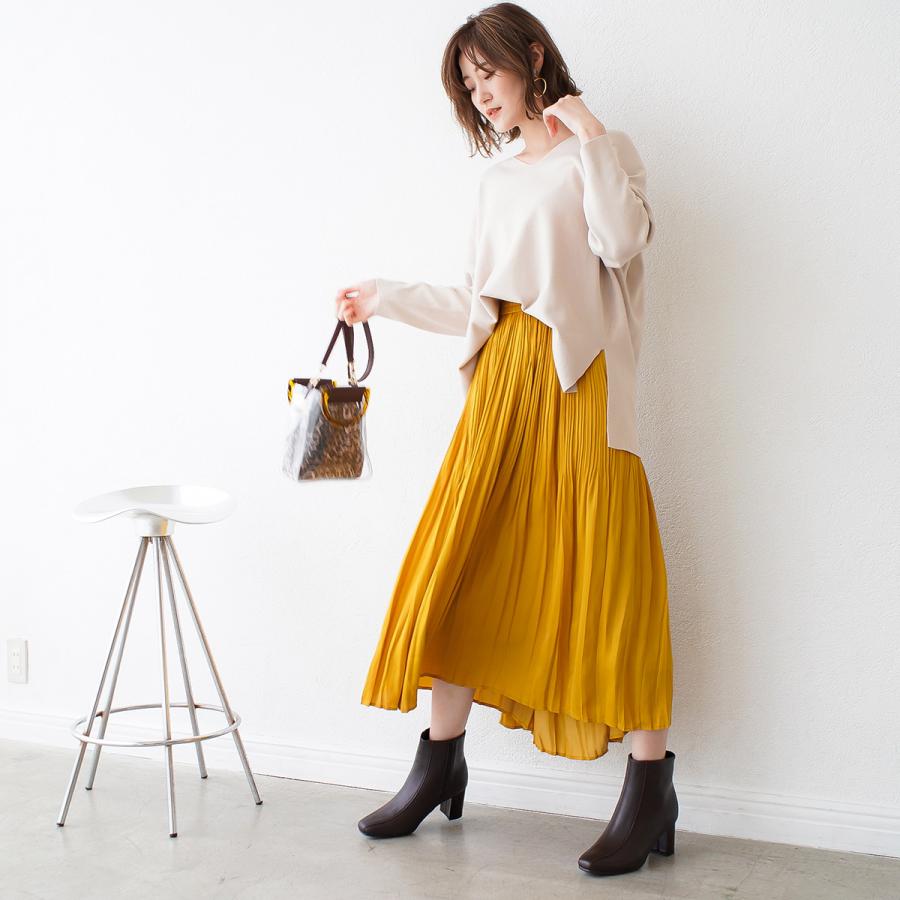 スクエアトゥ べっ甲ヒール ショートブーツ レディース 秋冬 痛くない 歩きやすい アミアミ | AmiAmi | 12