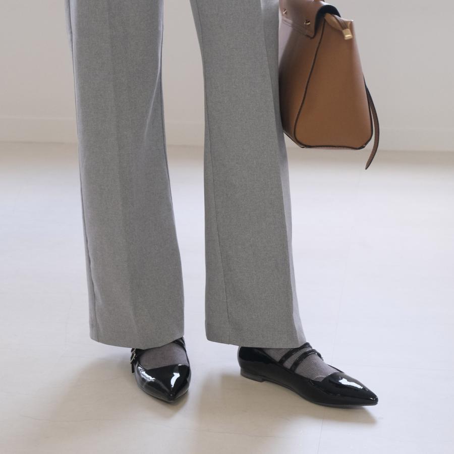 AmiAmi（アミアミ） パンプス レディース ストラップ フラットシューズ