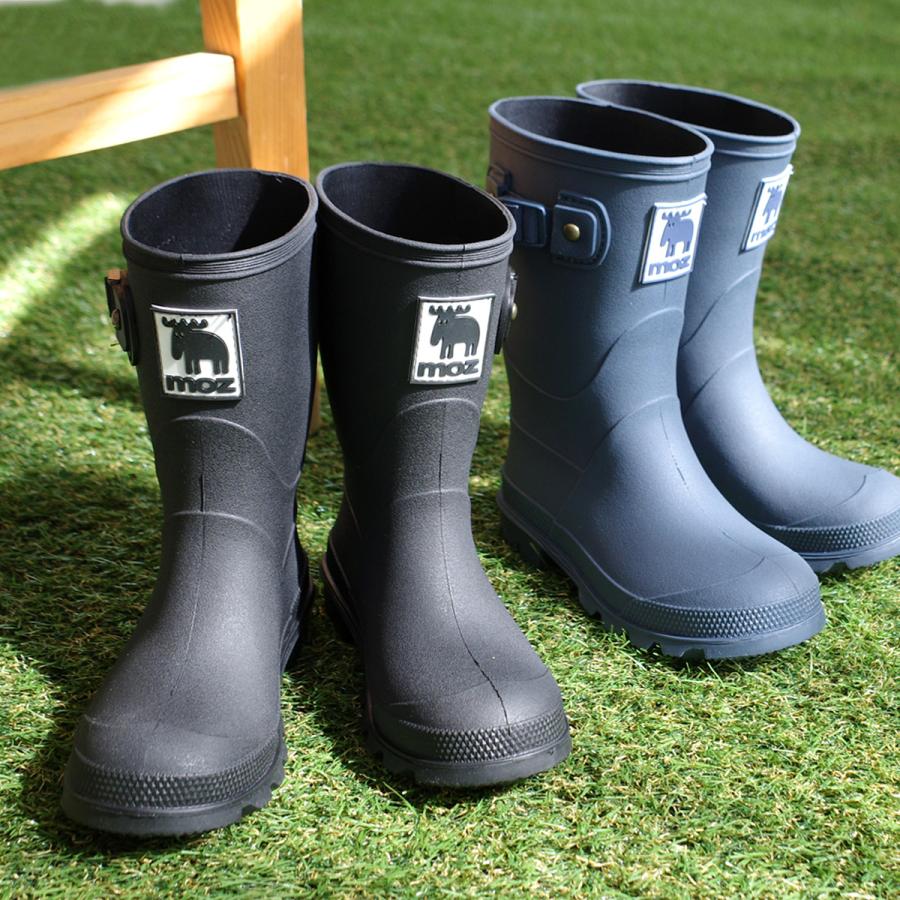 moz（モズ） レインブーツ レインシューズ 長靴 防水 小学生 TPE
