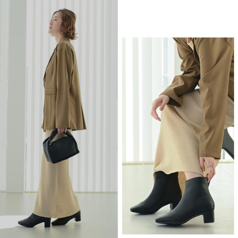 ショートブーツ レディース スクエアトゥ バックファスナー 秋冬 ショート スエード ルリアンプラスamiamiアミアミ | AmiAmi | 16