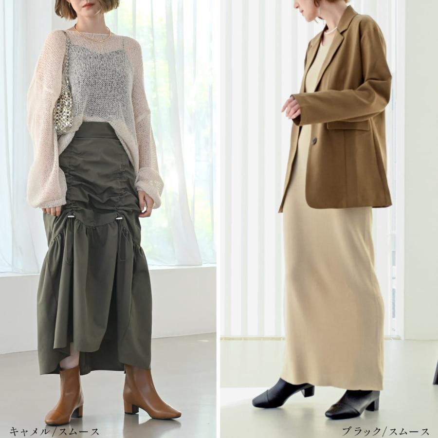 ショートブーツ レディース スクエアトゥ バックファスナー 秋冬 ショート スエード ルリアンプラスamiamiアミアミ | AmiAmi | 25