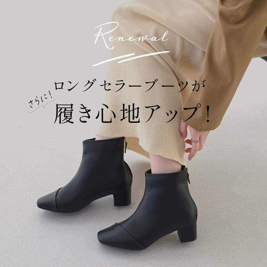 ショートブーツ レディース スクエアトゥ バックファスナー 秋冬 ショート スエード ルリアンプラスamiamiアミアミ | AmiAmi | 07