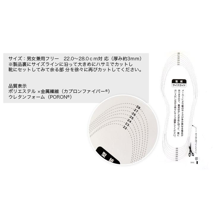 is-fit腰ひざクッション 衝撃吸収インソール(男女兼用 ）靴の中敷き