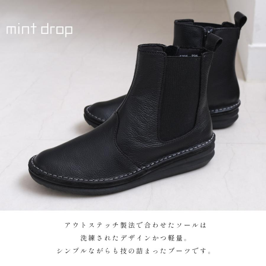 サイドゴアブーツ レディース ショートブーツ 本革 サイドゴア 歩き