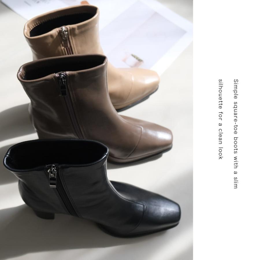 AmiAmi（アミアミ） ブーツ レディース スクエアトゥ ストーム