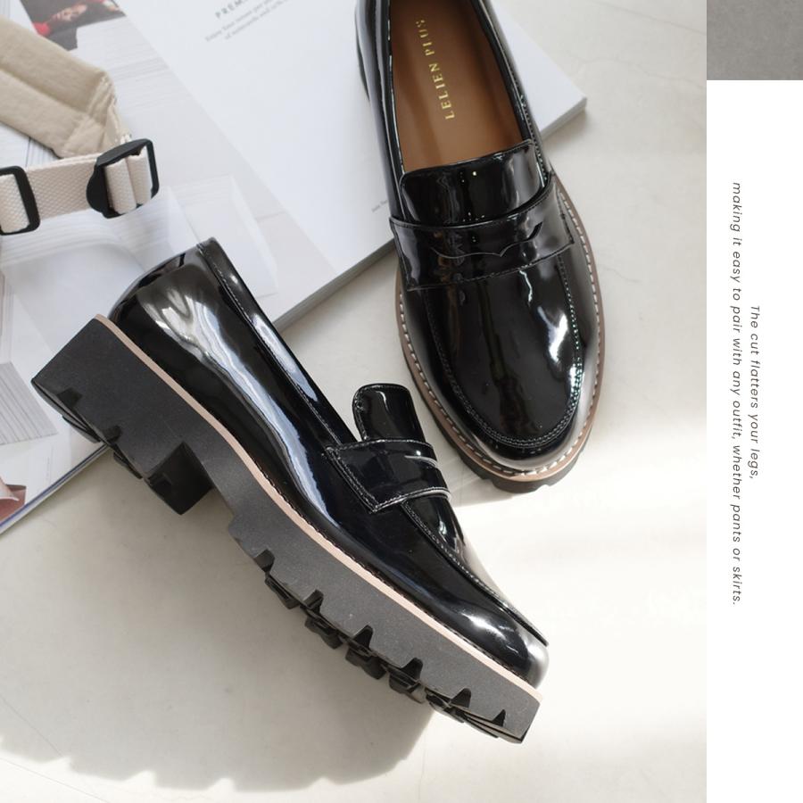 軽量 厚底トラックソールローファー レディース 歩きやすい 柔らか amiamiアミアミ | AmiAmi | 14