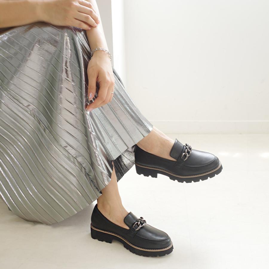 軽量 厚底トラックソールローファー レディース 歩きやすい 柔らか amiamiアミアミ | AmiAmi | 19