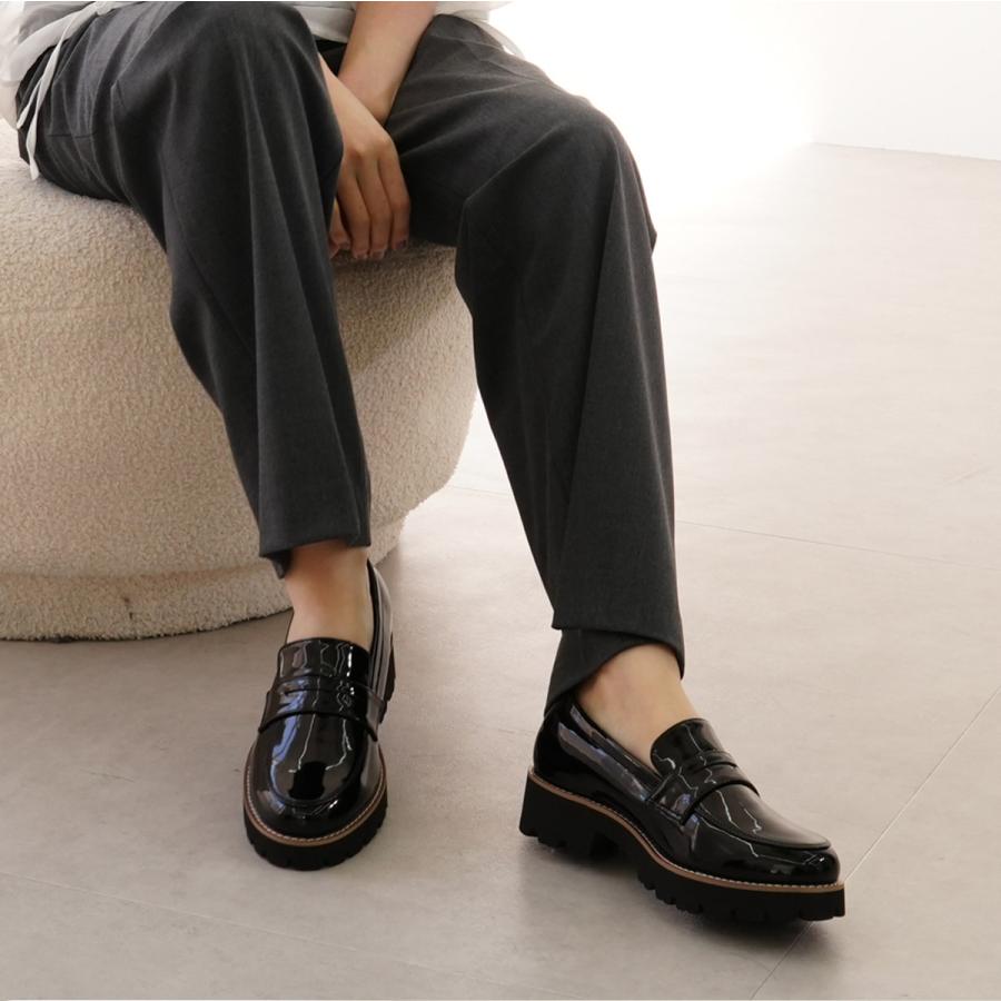 軽量 厚底トラックソールローファー レディース 歩きやすい 柔らか amiamiアミアミ | AmiAmi | 11