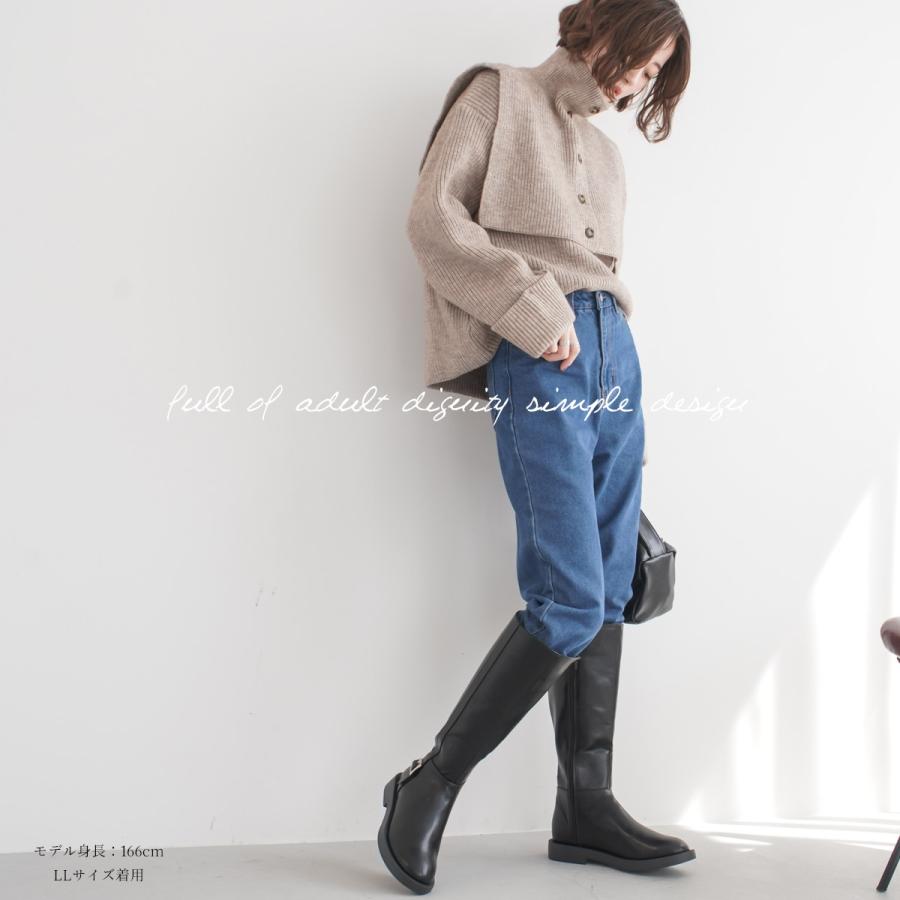 AmiAmi（アミアミ） ロングブーツ ジョッキーブーツ レディース 秋冬