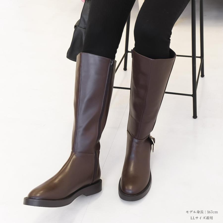 AmiAmi（アミアミ） ロングブーツ ジョッキーブーツ レディース 秋冬