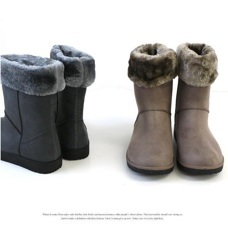 ショートブーツ レディース スノーブーツ レインブーツ 完全防水 フラット ふわふわ あったか 秋冬 防寒 ファー 雪用 滑らない 長靴 ワイズ3e S M L Ll Yk8900 アミアミyahoo 店 通販 Yahoo ショッピング