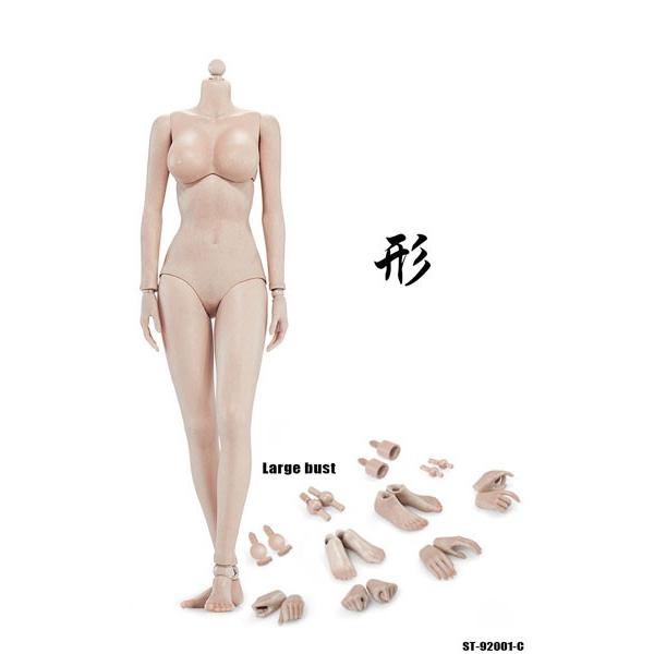 1/6 スーパーフレキシブル 女性素体 スティールスケルトン サンタン ラージバスト [シン]