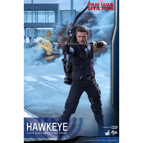 未開封］ 『シビルウォー/キャプテンアメリカ』 1/6 ホークアイ ホット