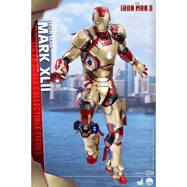 ホットトイズ クオータースケール 1/4 フィギュア アイアンマン マーク42 HOTTOYS (ホットトイズ) 1/4 クオーター スケール アイアンマン