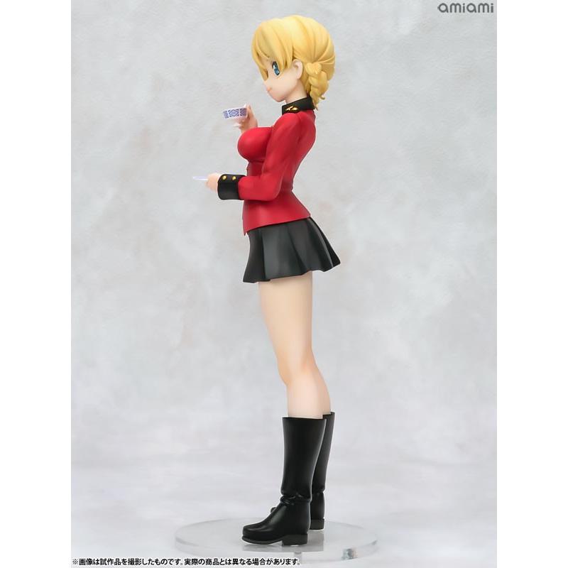 新品未開封　キューズQ　ガールズ&パンツァー　ダージリン　フィギュア レビュー】『ガールズ＆パンツァー 劇場版』 ダージリン 1/7