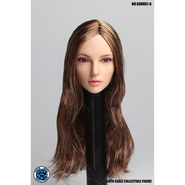 1/6 女性 ヘッド SDDX 01-A [Super Duck]
