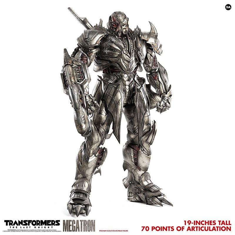 新品未使用！ Transformers： The Last Knight MEGATRON (トランスフォーマー/最後の騎士王 メガトロン)[スリー・エー]【送料無料】《在庫切れ》 【JSB7619180510】(26593円)