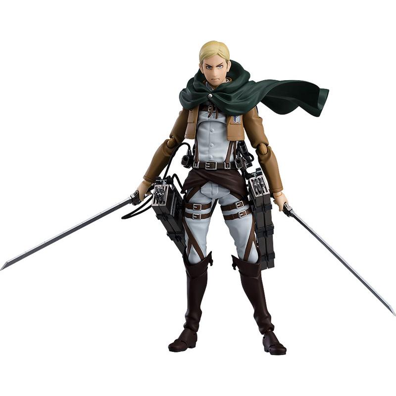 美品】進撃の巨人 エルヴィン・スミス Figma 446(馬・機動装置