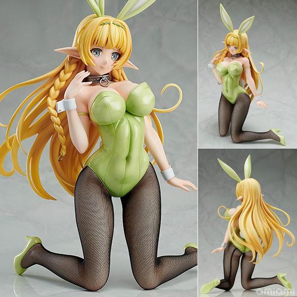 B-STYLE 異世界魔王と召喚少女の奴隷魔術 シェラLグリーンウッド バニーVer. 1/4 完成品フィギュア [フリーイング]