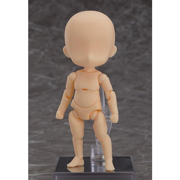色移り欠品あり】ねんどろいどどーる Boy[almond milk] 体パーツ