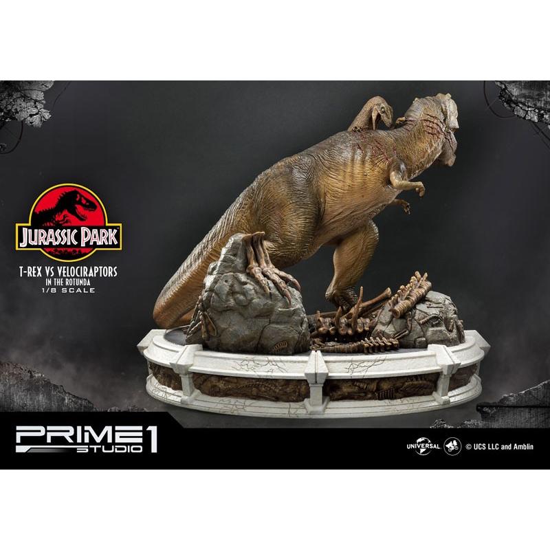 ジュラシック・パーク： T-REX vs ヴェロキラプトル 1/8 スタチュー[プライム1スタジオ]【同梱不可】【送料無料】《在庫切れ》｜amiami｜04